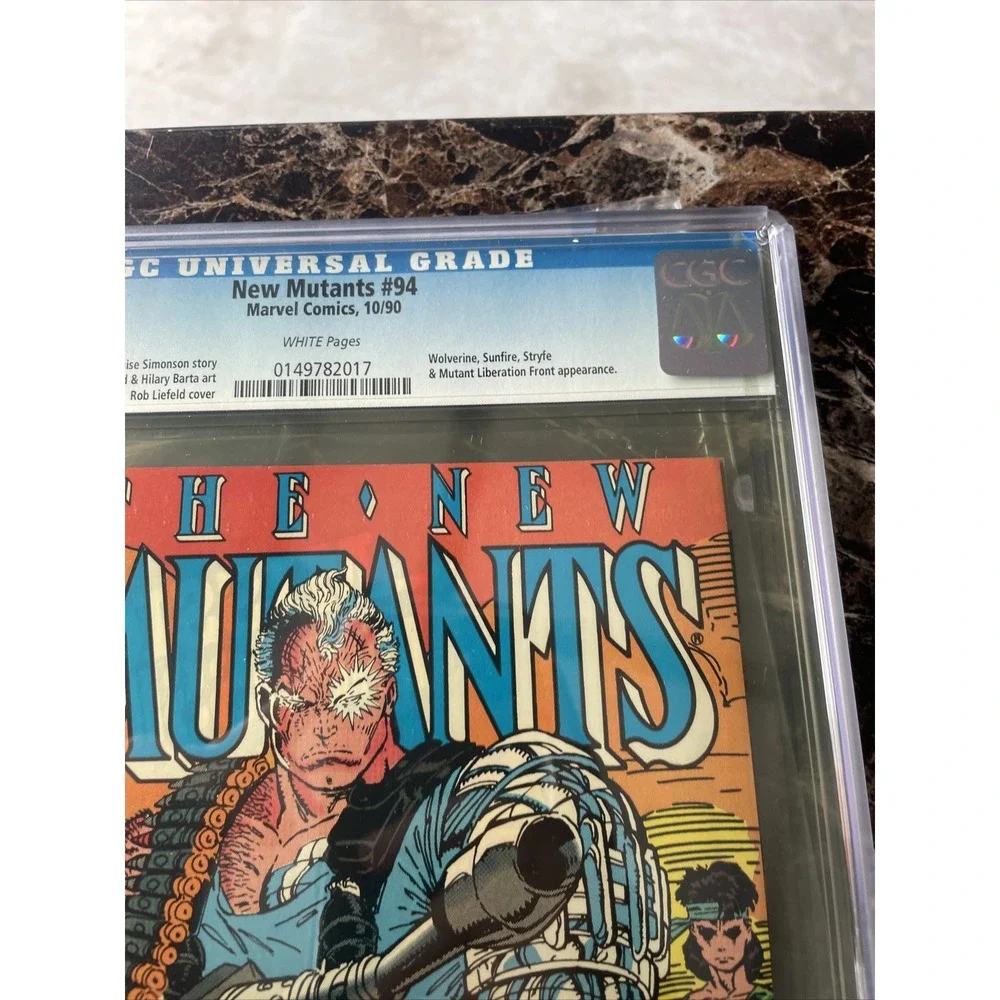 New Mutants #94 CGC 9.6 (1990) - Newsstand Edition - Wolverine & Cable app